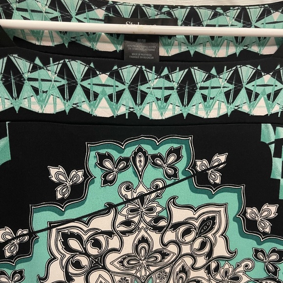 Aqua A-line Dress - Picture 6 of 7